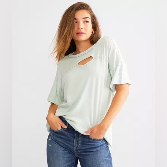 Buckle BKE distressed t-shirt - Picture 1 of 8